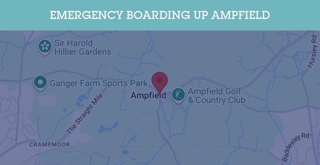 Emergency Boarding Up Services in Ampfield - SO51
