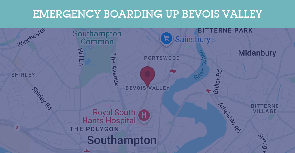 Emergency Boarding Up Services in Bevois Valley - SO14