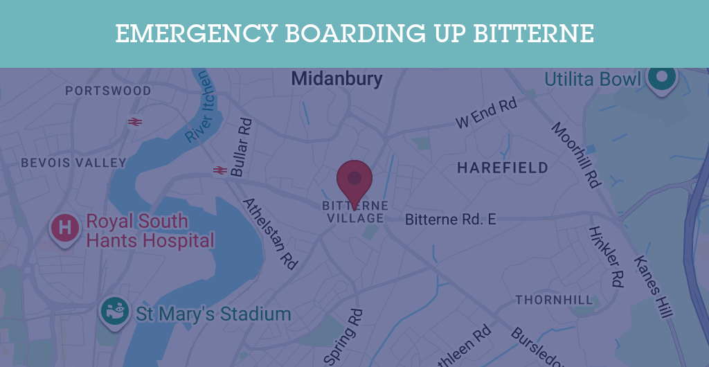 Emergency Boarding Up Services in Bitterne - SO2