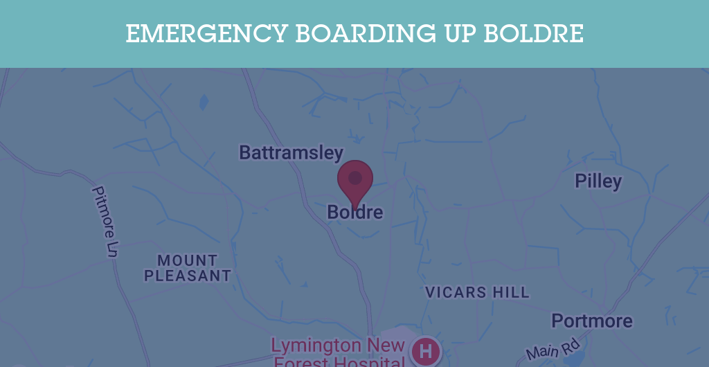 Emergency Boarding Up Services in Boldre - SO41