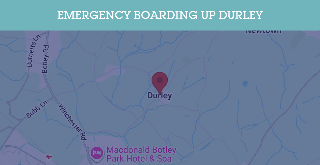 Emergency Boarding Up Services in Durley - SO32