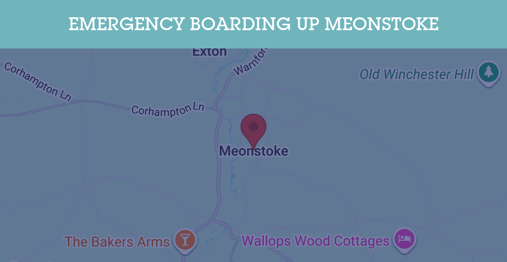 Emergency Boarding Up Services in Meonstoke - SO32