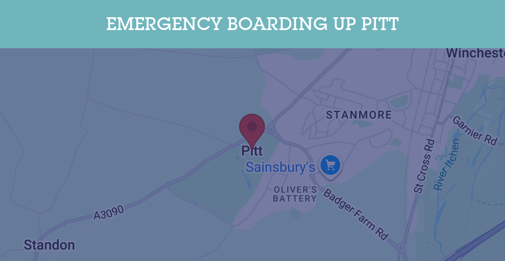 Emergency Boarding Up Services in Pitt - SO22