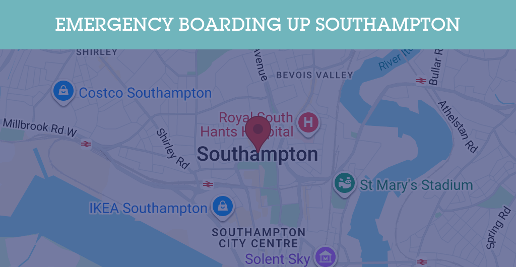Emergency Boarding Up Services in Southampton - SO4